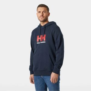 Helly Hansen - HH Logo - Hoodie - Marineblauw - Katoen