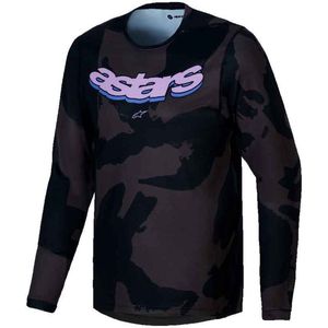 Alpinestars Bicycle A-dura Hollow Camo Langarm Enduro Trui Zwart 2XL Man