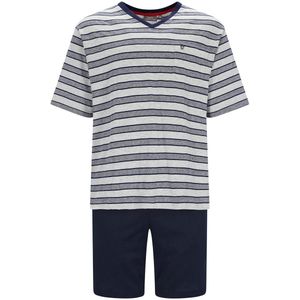 hajo - Pyjama - Heren - Korte Mouwen - V-hals - Met Borstzak