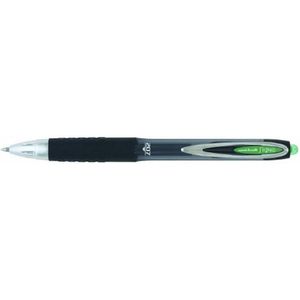 Liquid ink ballpoint pen Uni-Ball Rollerball Signo UM-207 Groen 12 Stuks