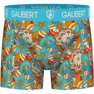 Gaubert Heren boxershort Bamboe-print - 006 - XL - Rood