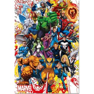 Educa De superhelden van Marvel - 500 stukjes