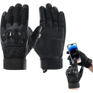 Rijhandschoenen voor heren - Touchscreen - Harde schaal - Antislip - Slijtvast - Motorcross - Dirtbike - Wegracen .