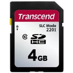 Transcend - SDC220I - SD-kaart - 1 GB - Temperatuuruitbreiding - Heavy Duty