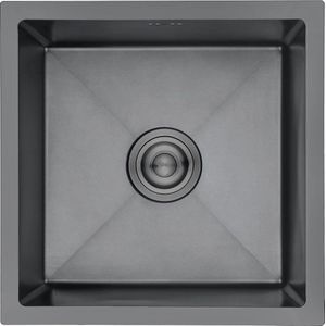 JGS ® Ruime Onderbouw Keukenspoelbak van Roestvrij Staal met Afvoerfilter en Geluidsdemping