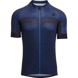 AGU Melange Fietsshirt Essential Heren - Blauw - S