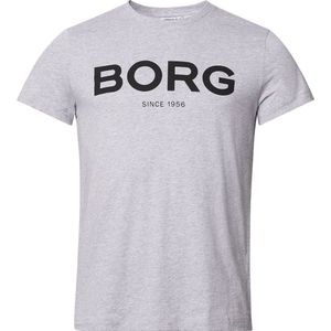 Björn Borg - BB Logo - T-shirt Mannen - Maat M - Grijs
