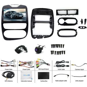 2+32G Android 14 Car Stereo Head Unit For Renault Clio 4 (2012-2021) | 10-inch Touchscreen with Wireless CarPlay & Android Auto + GPS