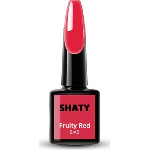 SHATY® BIAB – Builder in a Bottle – BIAB Nagel Builder Gel – BIAB Nagellak – Fruity Red - HEMA & TPO Free – 8ml