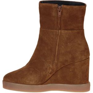 Geox Elidea Wedge Camel Korte Laars