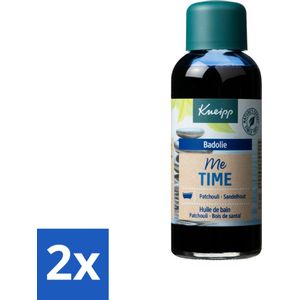 Kneipp - Badolie - Me-Time - Patchouli & Sandelhout - 100 ml - Voordeelverpakking - 2 stuks