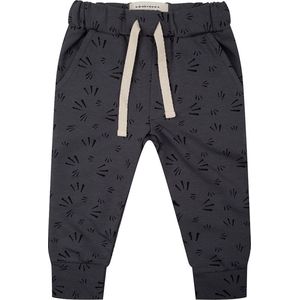 Little Indians Pants Firework Iron - Joggingbroek - Donkergrijs - Unisex - Maat: 2-3 jaar