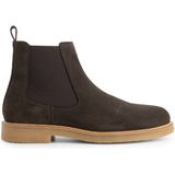Travelin - Fowley - Chelsea Boots - Donkerbruin - Leer