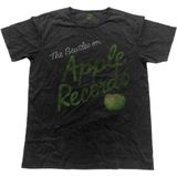 The Beatles - Vintage Apple Records Heren T-shirt - S - Zwart