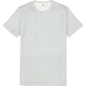 Garcia T-shirt T Shirt Met Print P41204 50 White Mannen Maat - M