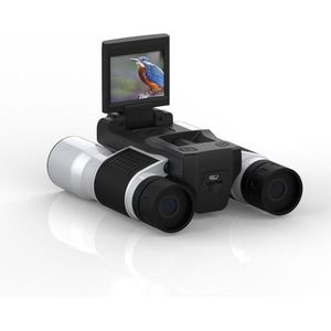 12X32 Digitale Verrekijkercamera 5MP Videofotorecorder Camcorder 20 Inch HD-scherm 1080P HD Telescoopcamera voor Vogels Kijken Jachtsportspellen