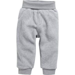 Playshoes Schnizler babybroekje fleece uni grijs
