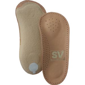 SV Exclusief Steunzool - 3/4 Inlegzool met Voetbed - Ondersteunt en ontlast de voet - Voorkomt vermoeide voeten - Maat 41