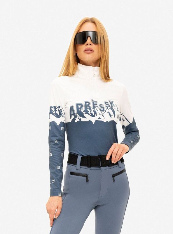 NIKKIE - nantes apres ski pully - Skipully dames - Blauw