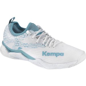 Kempa - Wing Lite 2.0 - Handbalschoenen - Wit/Aqua - Uniseks