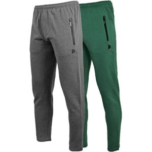 Donnay - Joggingbroek Sky - Heren - Forrest green - 2-Pack