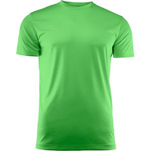 Printer T-Shirt Active Run 2264023 Limoen - Maat XS