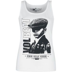 Volbeat Bad Boys Dames Top - wit - S