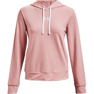 Women’s Hoodie Under Armour Rival Terry Pink - Maat L