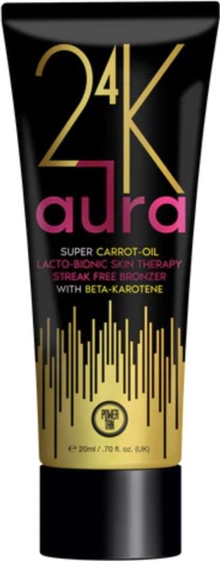 POWER TAN - 24K Aura Super Carrot-Oil Sunbed Accelerator - 250ml
