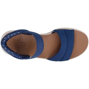 Skechers - BOBS SUN RAY - Sandalen - Navy - Plush Foam - Zonder Sluiting