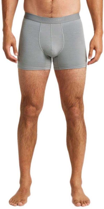 Icebreaker - Merino 125 Zoneknit Boxers - Ondergoed - Grijs - Merino