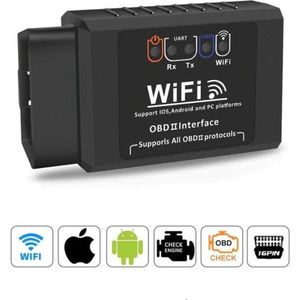 WiFi OBDII ELM327 OBD2 Auto Scanner Voor iPhone Android PC Voertuig Problemen uitlezen Motor Diagnostische Scantool
