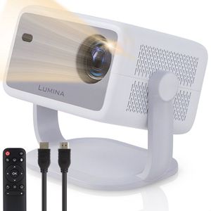Lumina - Stellar Beamer 2025 - Projector - Wit - 4K Ultra HD - Automatisch Scherp- en Rechtstellen