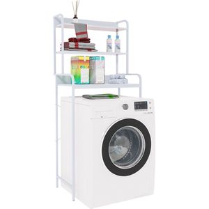 CLP Darby Wasmachine kast - Wasmachine Verhoger - Met verhoger - wit