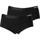 Apollo hipster met bamboe (set van 2) zwart