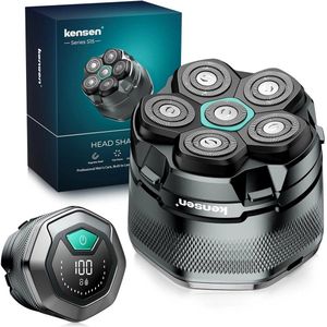 Hoofdscheerapparaat - Hoofd kaal - Scheerapparaat - 6D magnetisch scheerapparaat -6 Koppen - USB oplaadbaar LED-display - Nat - Droog Scheren - Baardscheerapparaat