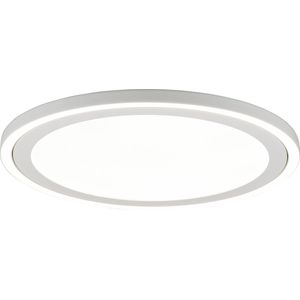 LED Plafondlamp - Plafondverlichting - Torna Coman - 29W - Natuurlijk Wit 4000K - Rond - Mat Wit - Kunststof
