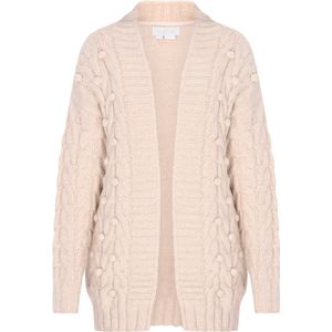 usha - Cardigan - V-Ausschnitt - Met Knopfleiste - Geribde Bündchen