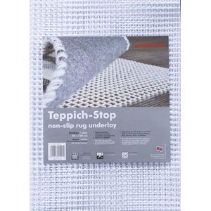 Antislipmat voor Tapijt - Slipvaste Onderlegger van Polyester, Maat Te Snijden, Ondersteunt Vloerverwarming, Onderhoudsarm, Duurzaam, 80 X 150 Cm
