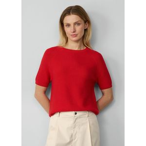 Gebreide Trui - Zacht - Met Geribde Textuur - Praktische Borstzak