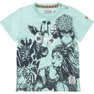 Dirkje - T-shirt - Mint - Groen - Dieren - Maat 56