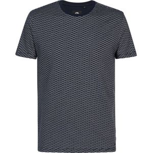 Petrol Industries - Heren Detail T-Shirt - Blauw