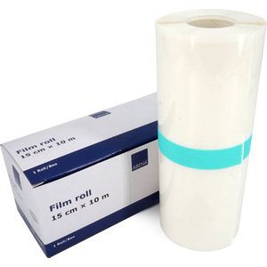 Abena Wondfolie op Rol - 1 Rol - Wondfolie Transparant - Geschikt voor tattoos - Ademend en Huidvriendelijke Wondverzorging - 15 cm x 10 meter
