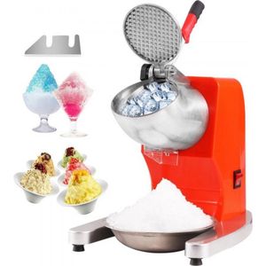 Elektrische ice crusher - 100KG/u - IJsbreker Machine - Ijscrushers - Ijsvergruizer - Slush puppy - Icebreaker - Incl. Extra Messen