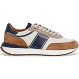 Pepe Jeans - BUSTER SERIE M - Sneakers - Navy - Cognac - Natuurwit