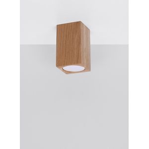 Plafond Keke 10 - Plafondlampen - Hanglamp - GU10 - Bruin