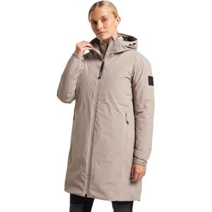 Tenson Shift Coat Winterjas - Dames gevoerde jas - Vintage Khaki