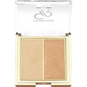 Golden Rose - So Glow! Highlighter Duo 02 - Gemiddelde / Donkere huidskleur