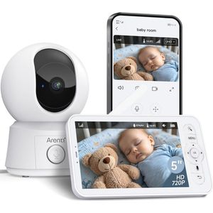1080p Babyfoon met Camera en Monitor - Veiligheid voor Je Kind