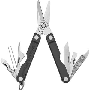 Leatherman Micra® multitool - 10 functies - grijs - Sleutelhanger